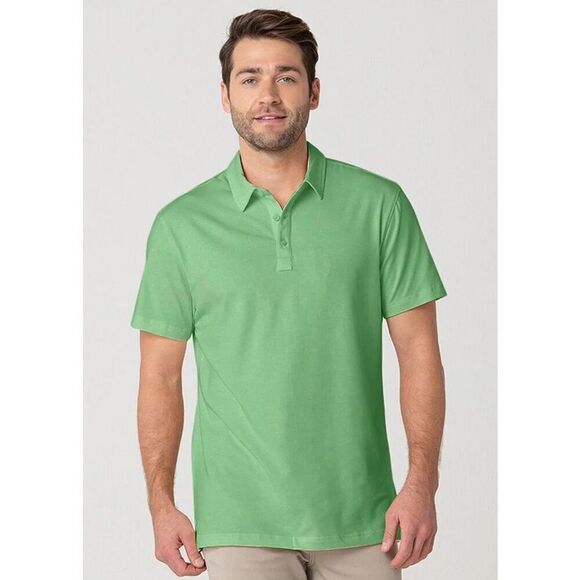 NWT Swet Tailor All-In Polo In Pistachio Green Size XXL